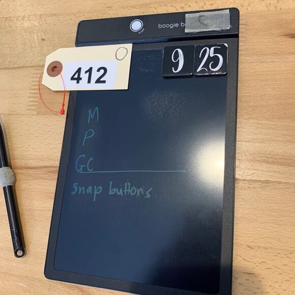 Prana Shirt Mens L Large Cotton Midas Snap Buttons Plaid Short Sleeve Western - Picture 10 of 11